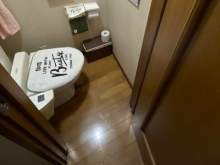 爽やかなグリーンが美しいボタニカル調トイレ 品川区O様邸 爽やかなグリーンが美しいボタニカル調トイレ 品川区O様邸